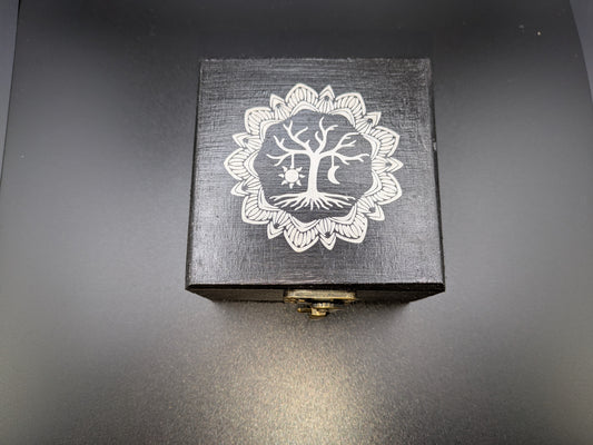 Mystical Tree Sun and Moon