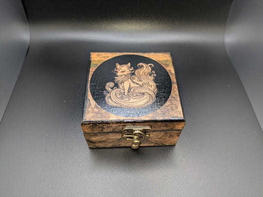 Fire Fox Trinket Box