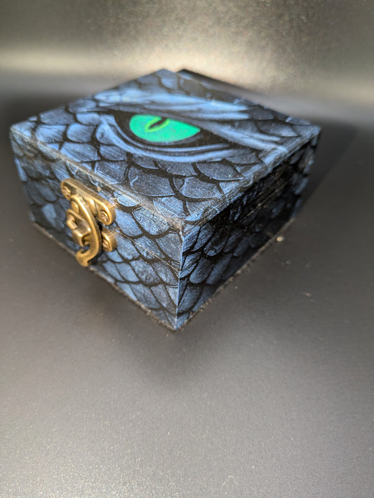 Dragon Box purple with Green Eye