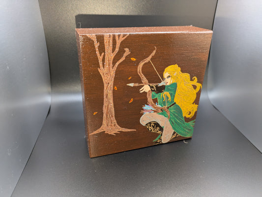 Elvin Warrior Plaque